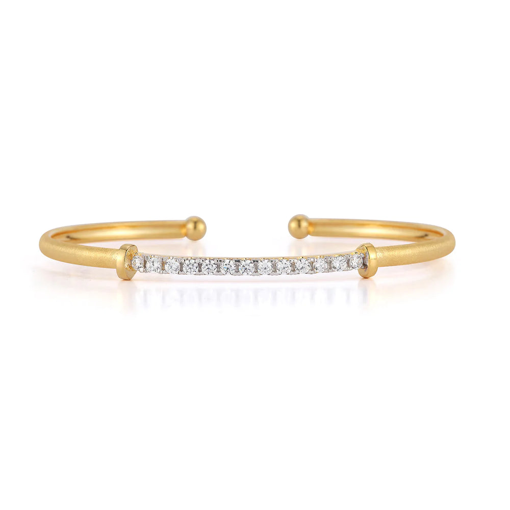 I. Reiss Diamond Bar Bangle