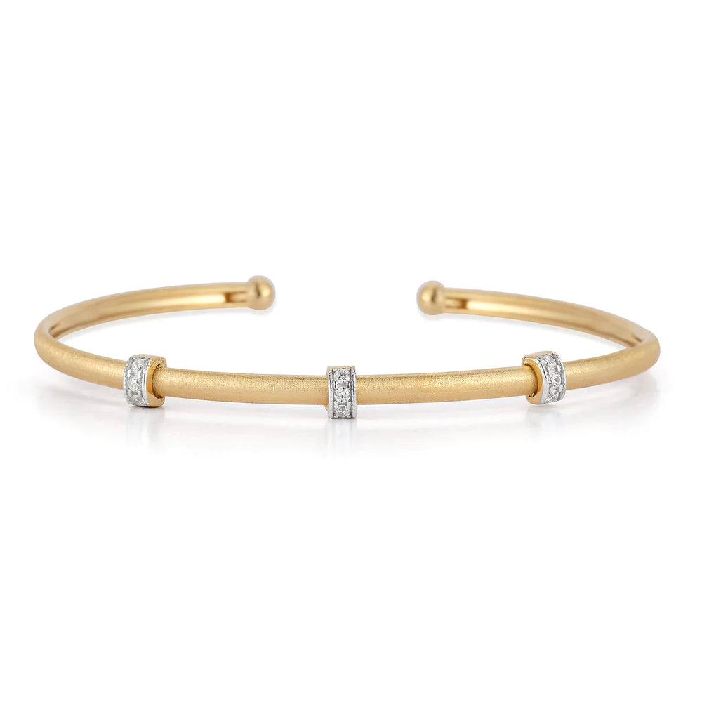 I. Reiss Diamond Station Bangle