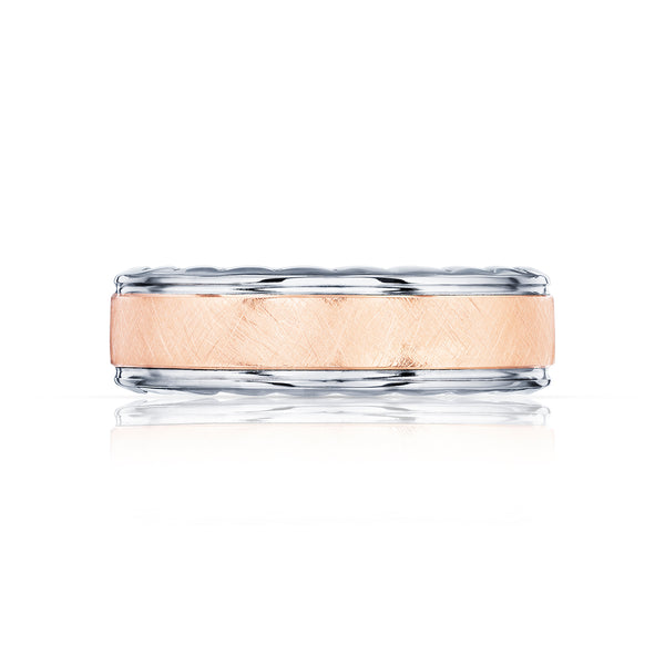 Tacori Rose Gold Gentlemen's Wedding Band