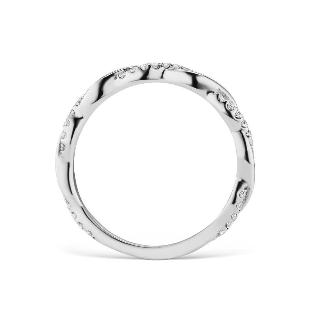 Barmakian Diamond Braided Band