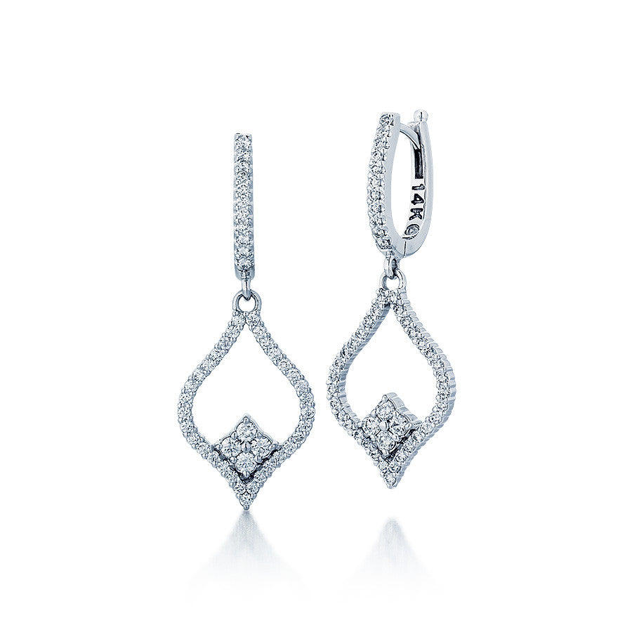 Diamond Drop Earrings