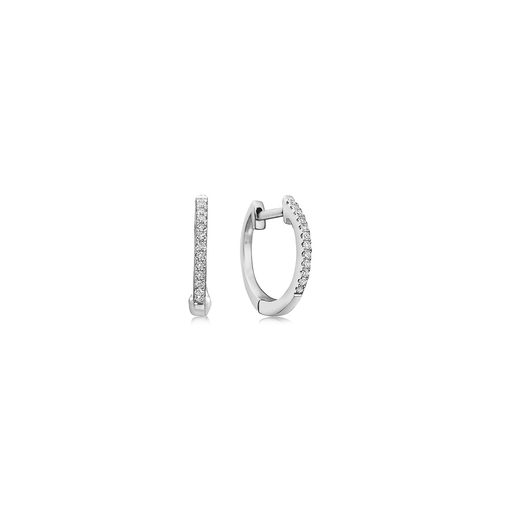 Dilamani Diamond Hoop Earrings