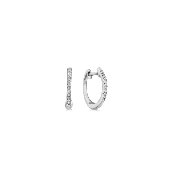 Dilamani Diamond Hoop Earrings