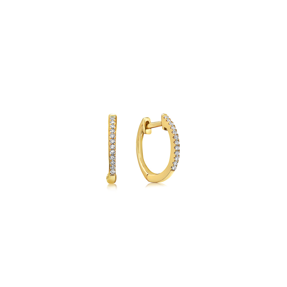 Dilamani Diamond Hoop Earrings