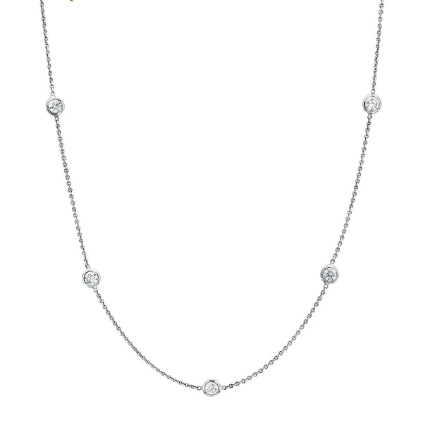 Diamonds by the yard style necklace Clearance