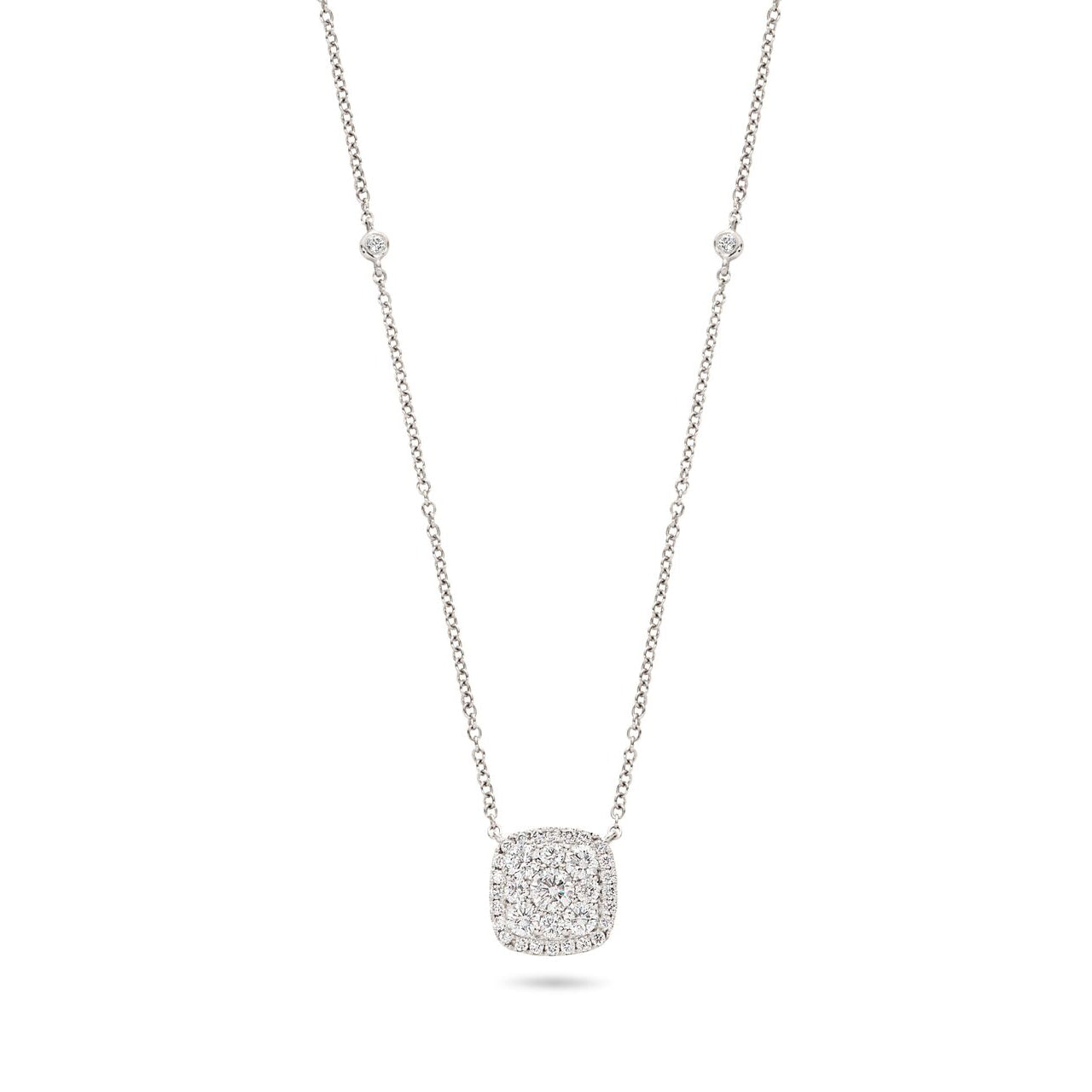 Diamond Cluster Pendant