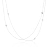 Barmakian Diamonds-By-The-Yard Heart Necklace