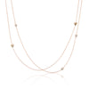 Barmakian Diamonds-By-The-Yard Heart Necklace