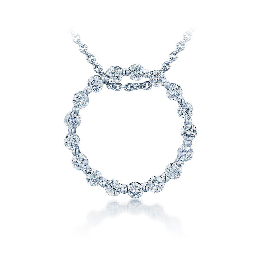 Diamond Circle Pendant