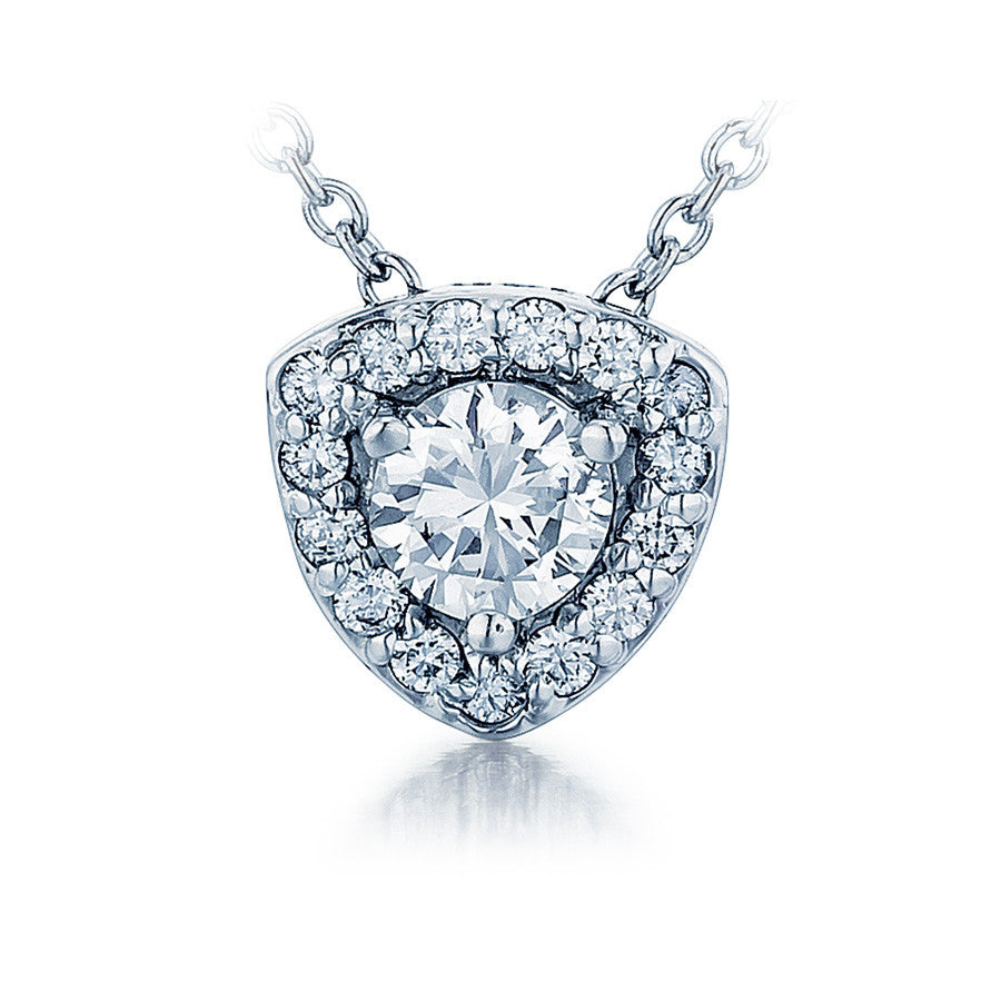 Barmakian Diamond Halo Pendant