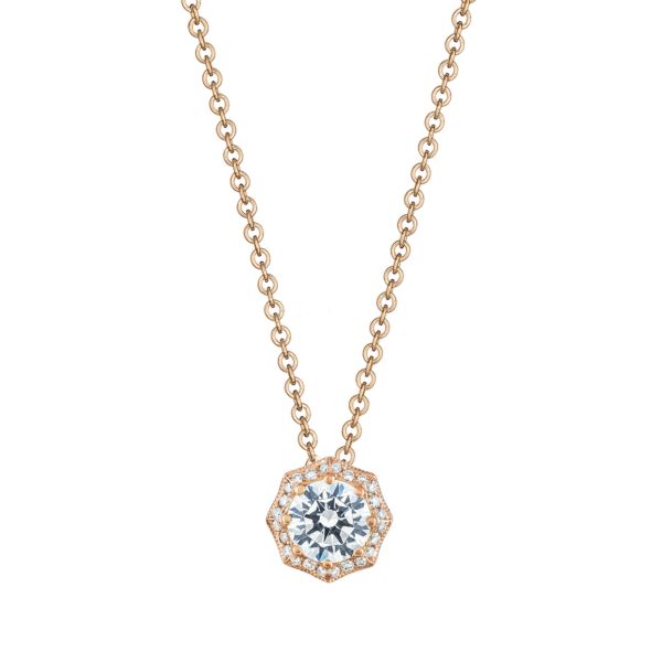 Tacori Petite Crescent Pendant Necklace