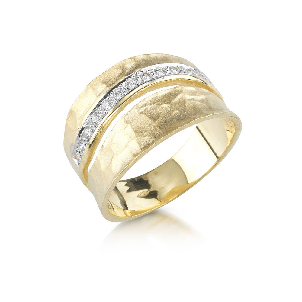 I. Reiss Diamond Gallery Ring