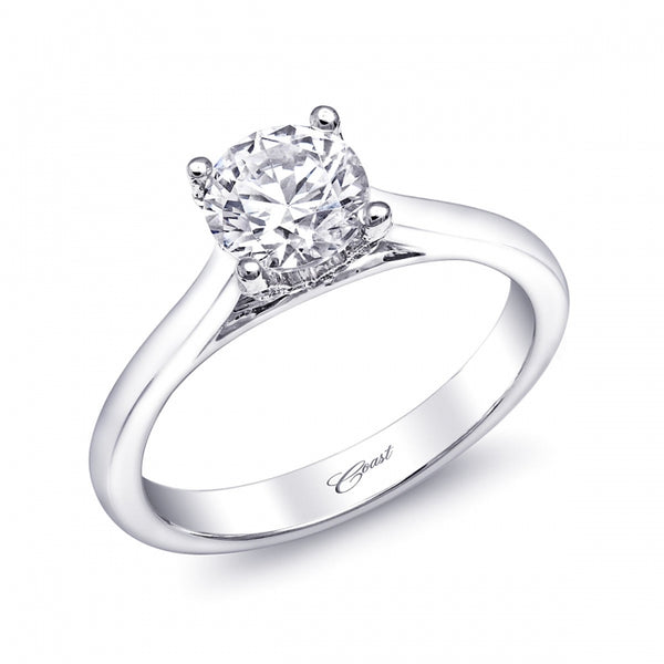 Coast Diamond Solitaire Engagement Ring