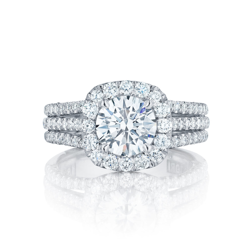 TACORI Petite Crescent Diamond Engagement Ring