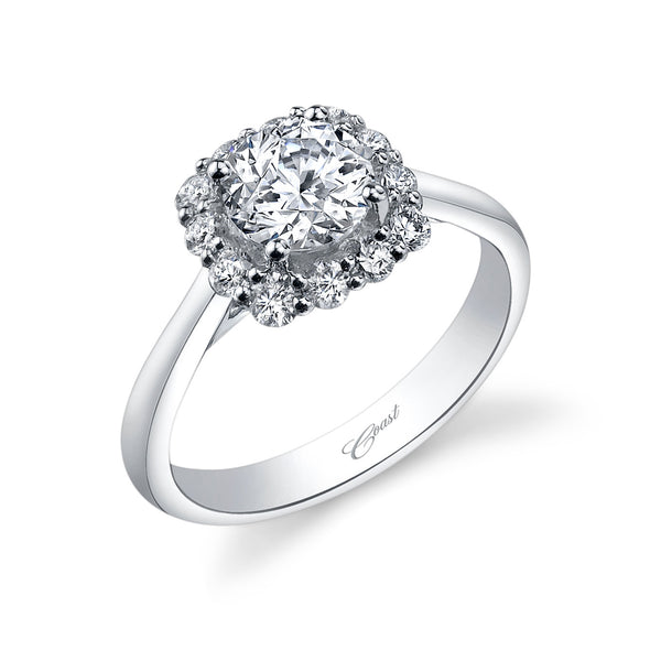 2.20 CT Cushion Shaped Diamond Halo Engagement Ring | Lee Michaels Fine  Jewelry