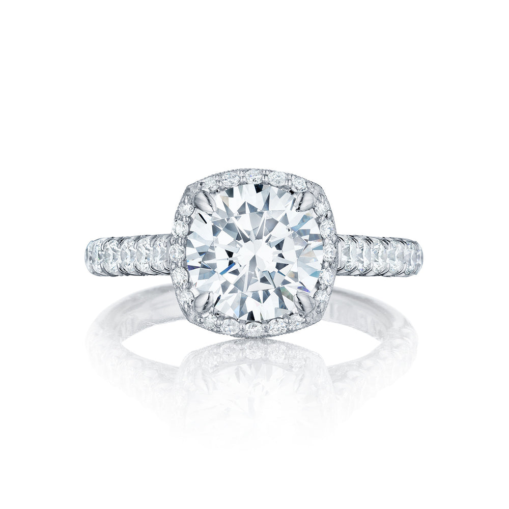 TACORI Petite Crescent Diamond Engagement Ring