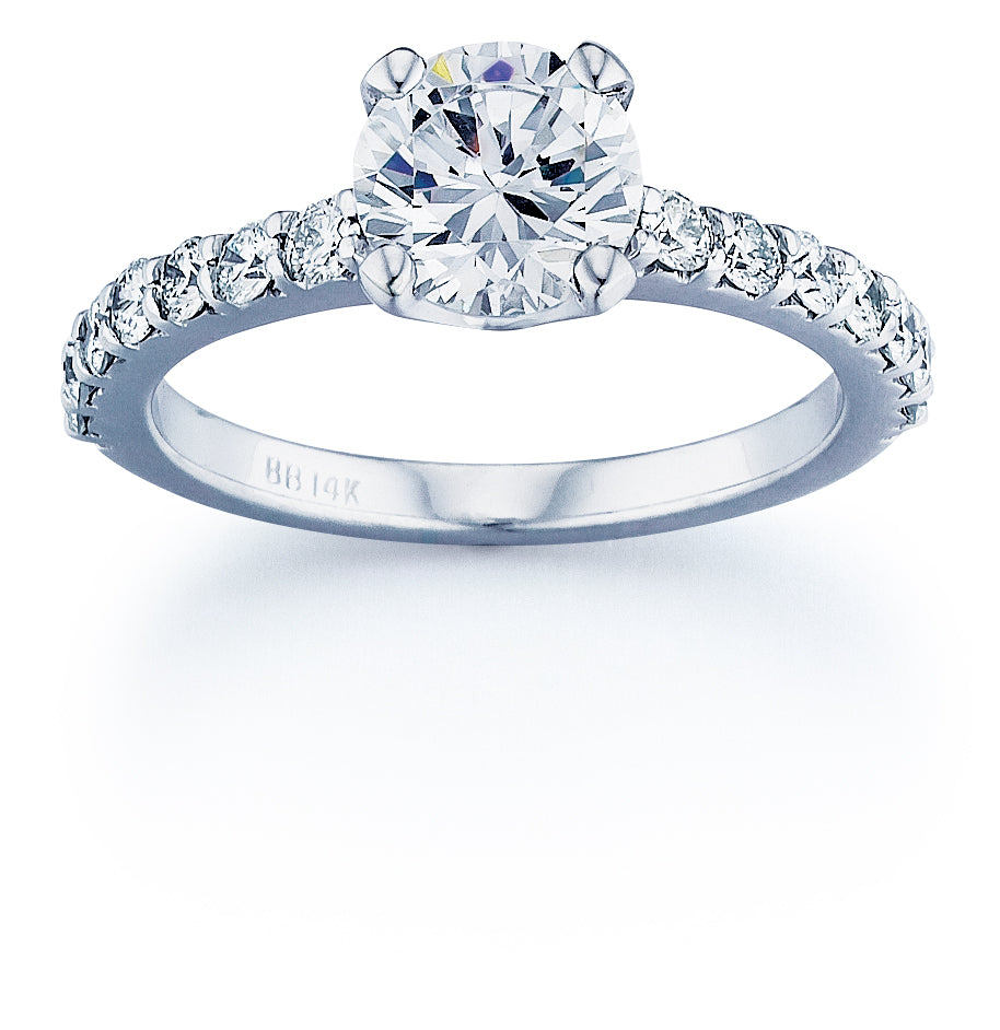 Barmakian Diamond Engagement Ring