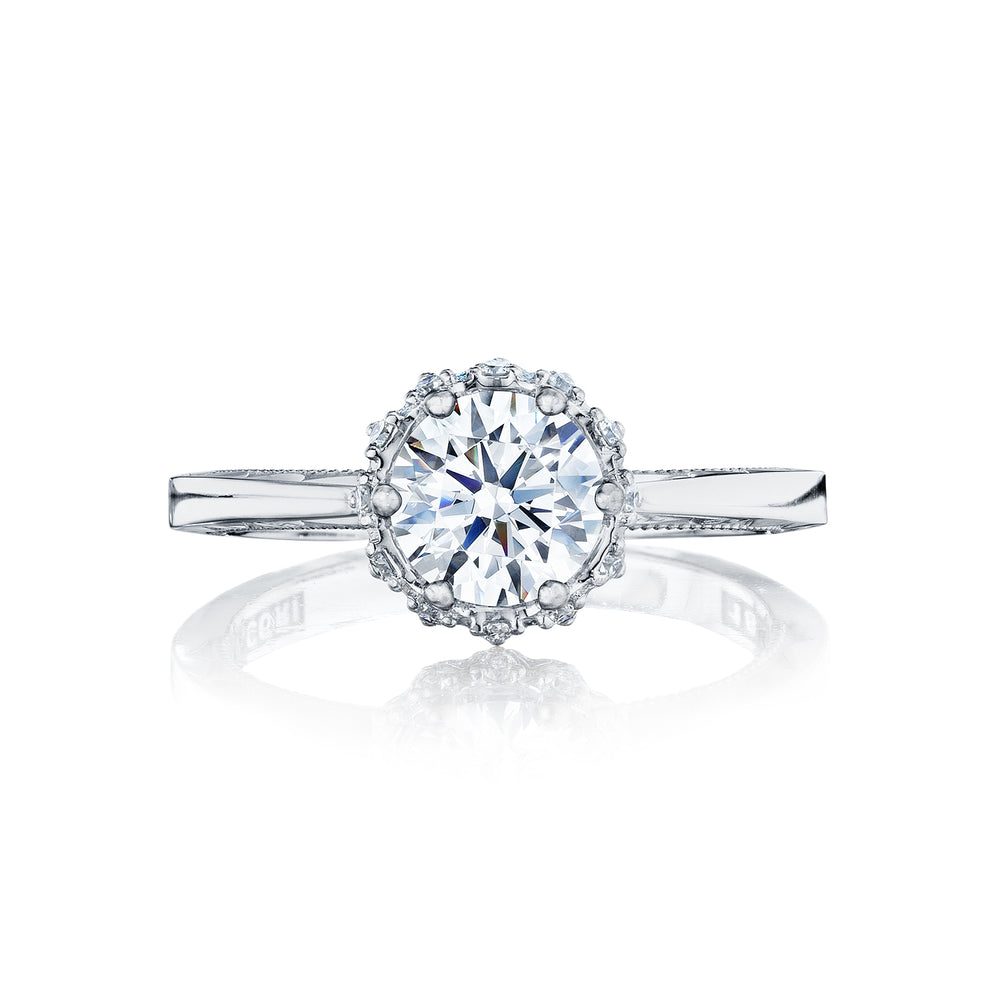 TACORI Sculpted Crescent Diamond Engagement Ring