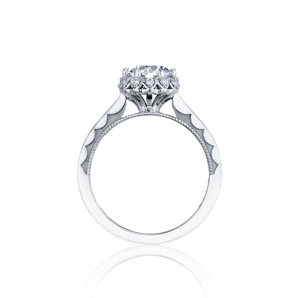 TACORI Sculpted Crescent Diamond Engagement Ring