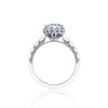 Tacori Sculpted Crescent Diamond Engagement Ring
