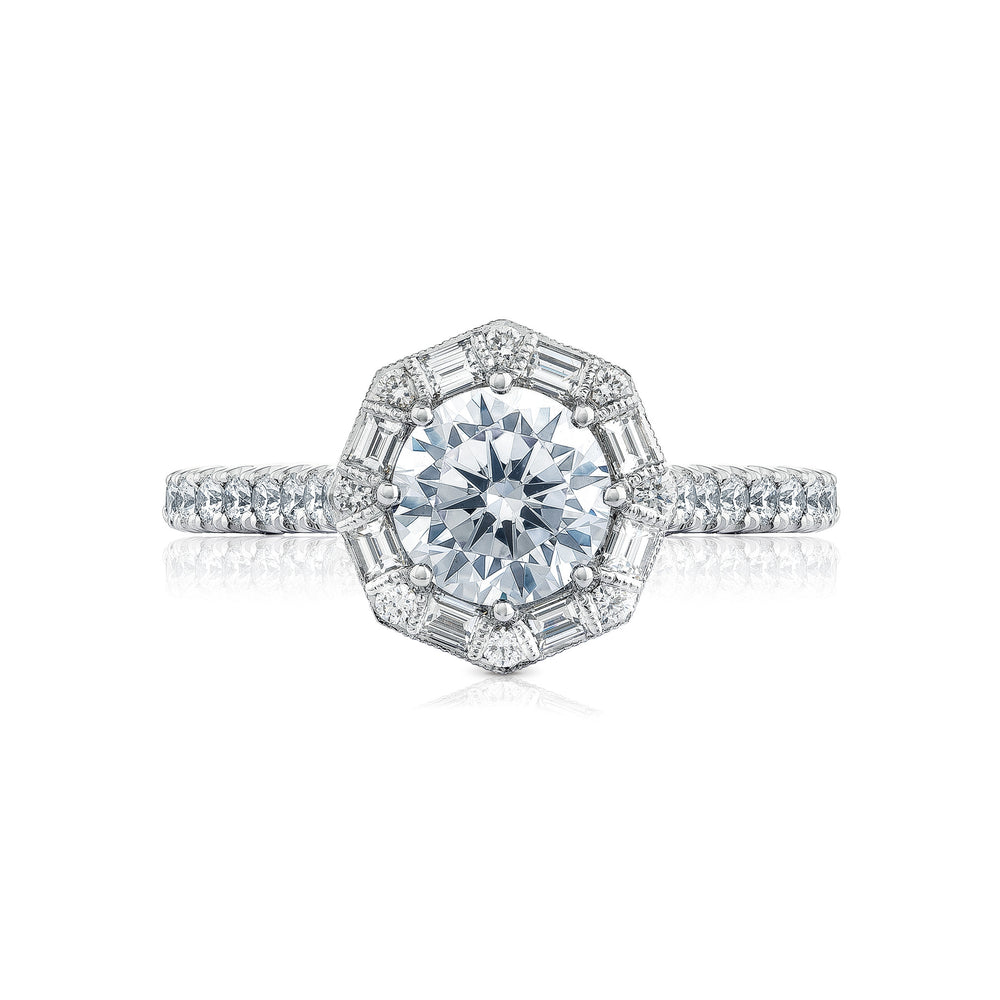 TACORI Petite Crescent Diamond Engagement Ring