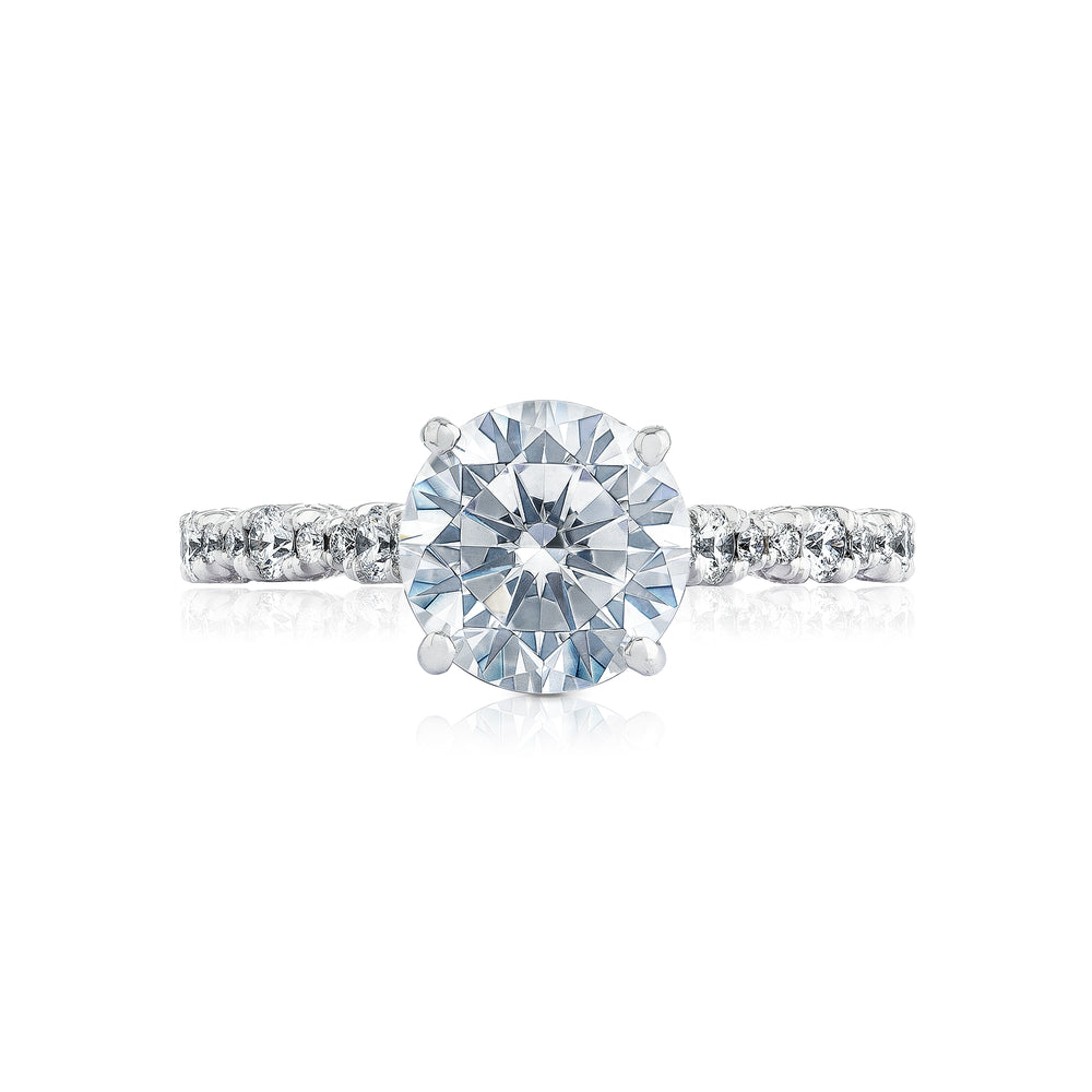 TACORI Petite Crescent Diamond Engagement Ring