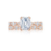 Tacori Petite Crescent Diamond Engagement Ring