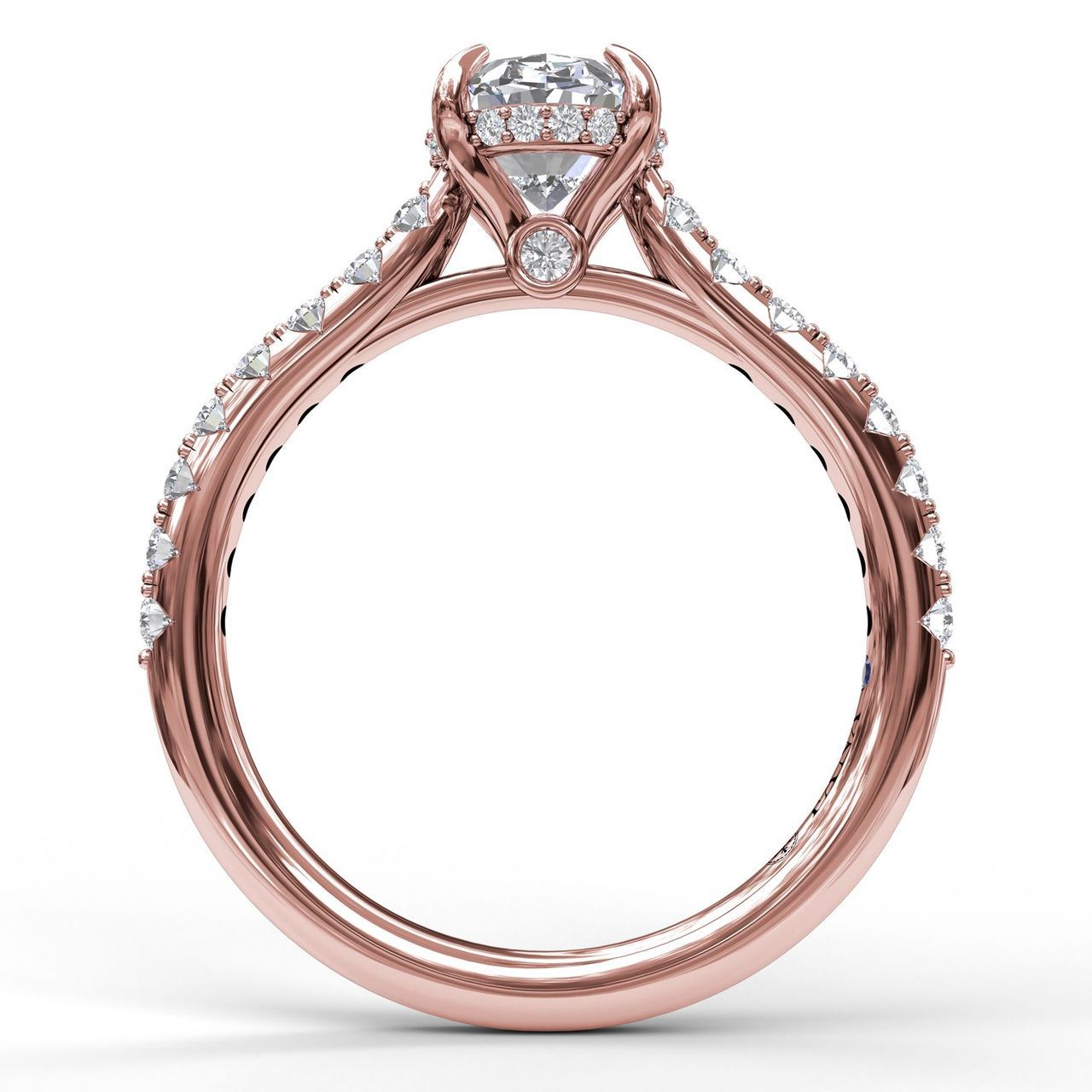 FANA Oval Diamond Engagement Ring