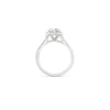 Barmakian Diamond Halo Engagement Ring