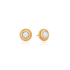 Anna Beck Twisted Pearl Stud Earrings