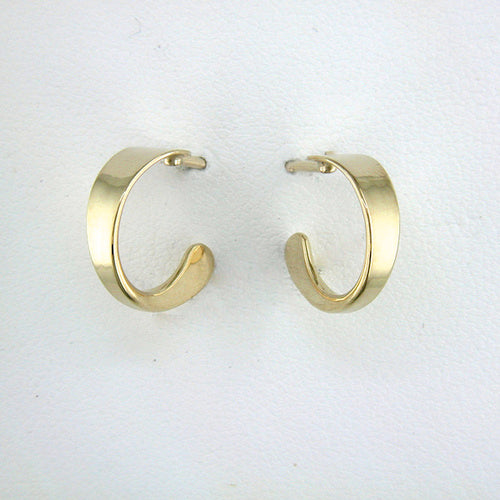 Tom Kruskal Tapered Hoop Earrings