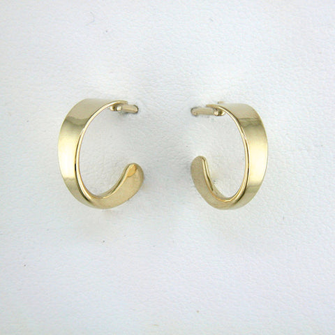 Tom Kruskal Tapered Hoop Earrings