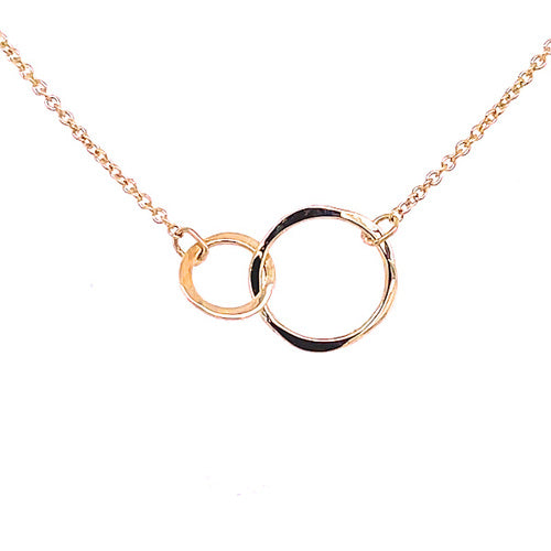 Tom Kruskal Double Circle Necklace
