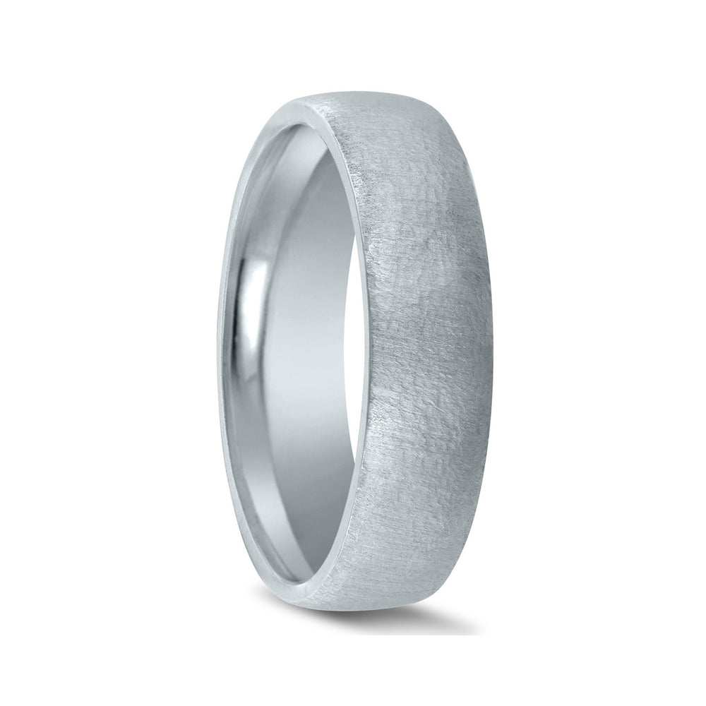 Novell Textured Finish Wedding Band