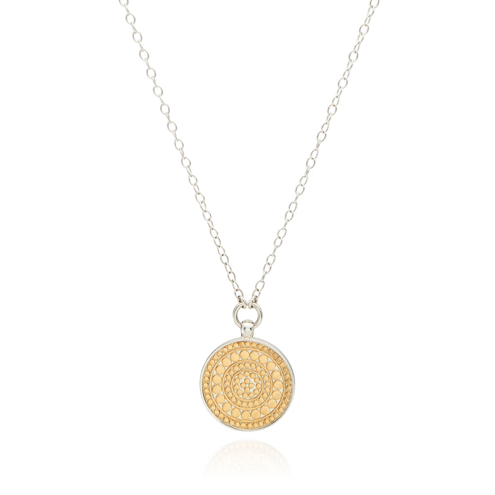 Anna Beck Classic Reversible Disc Pendant Necklace