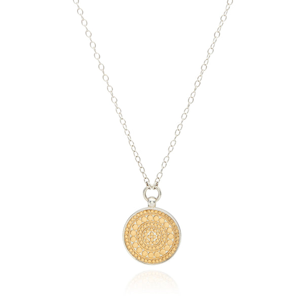 Anna Beck Classic Reversible Disc Pendant Necklace