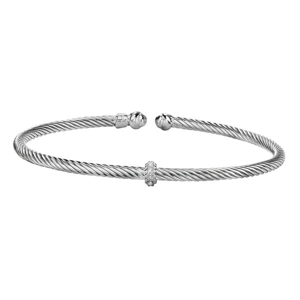 Phillip Gavriel Diamond Cable Cuff