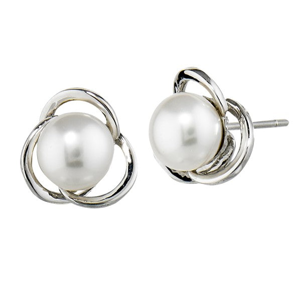 Freshwater Pearl Stud Earrings