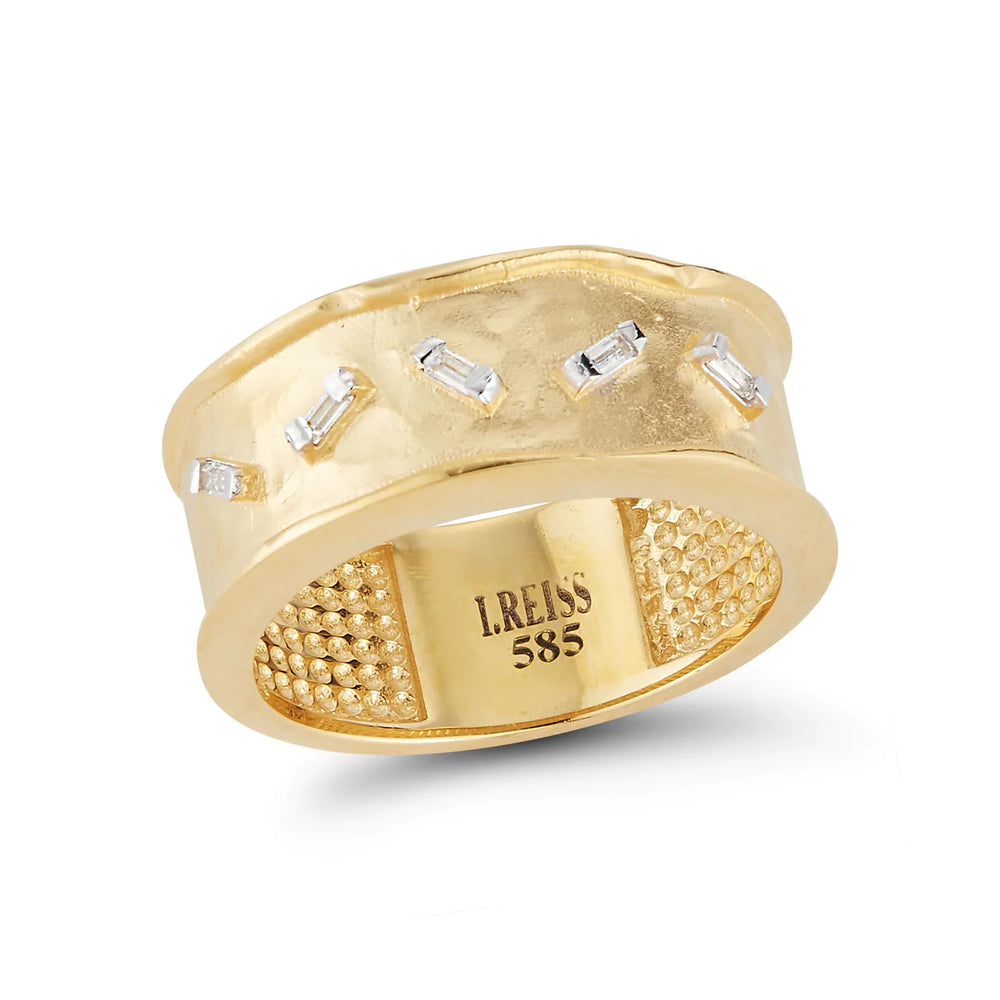 I. Reiss Baguette Diamond Ring