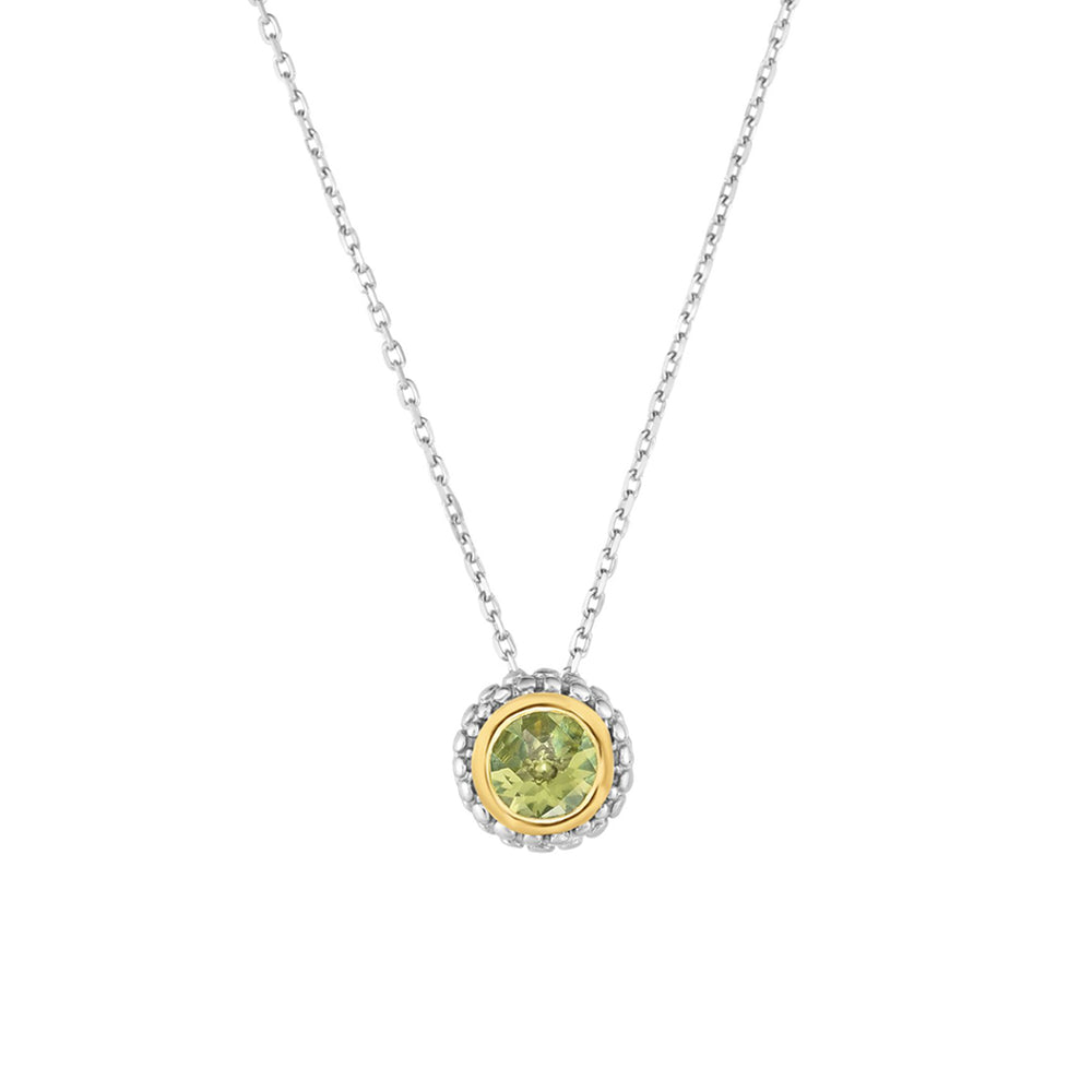 Phillip Gavriel Silver Peridot Pendant