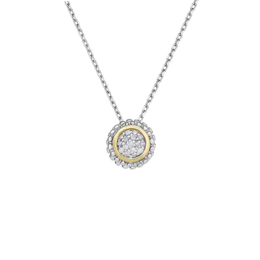 Phillip Gavriel Silver Diamond Pendant