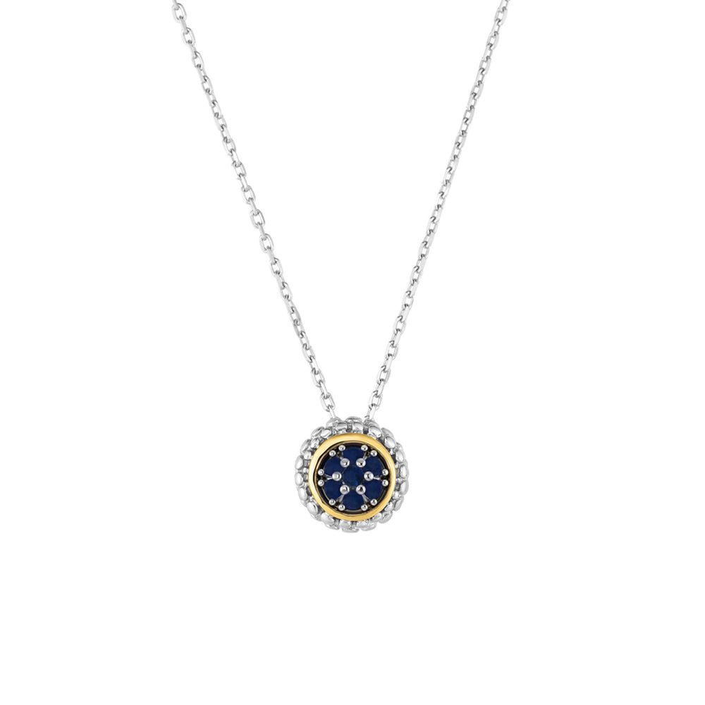 Phillip Gavriel Silver Sapphire Pendant