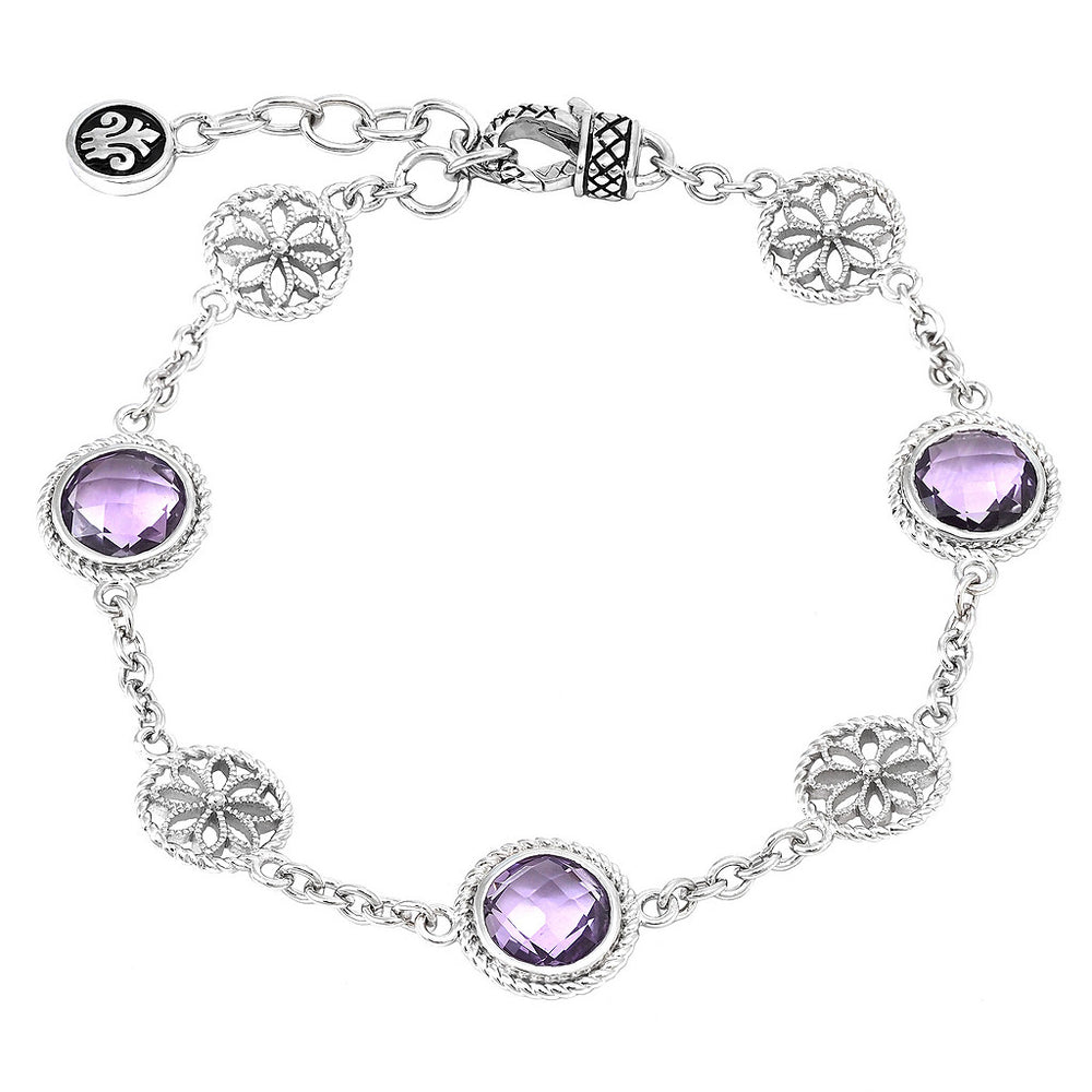 Andrea Candela Amethyst Bracelet