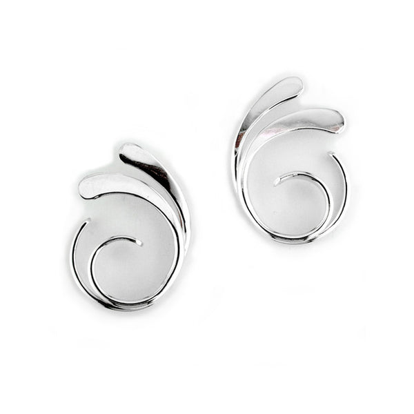 Tom Kruskal Four Curl Stud Earrings