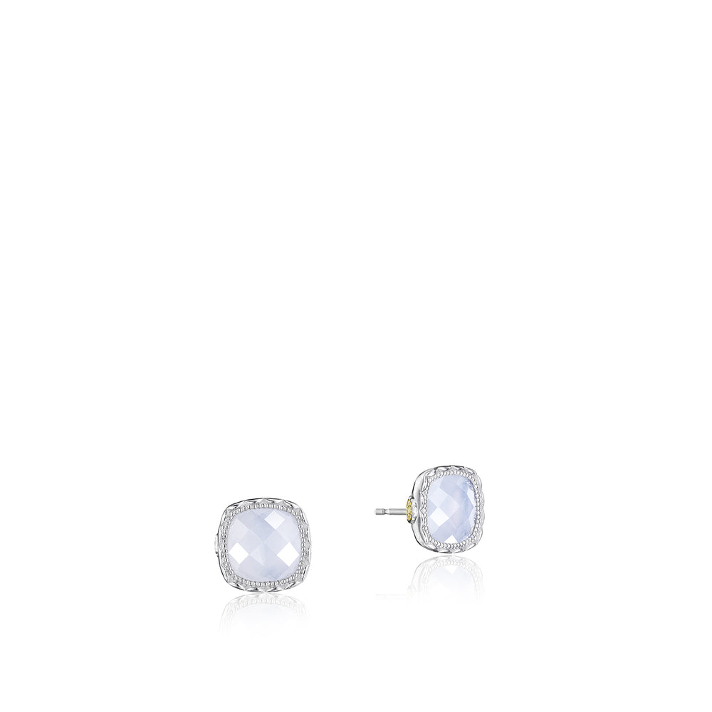 TACORI Cushion Gem Earrings featuring Chalcedony