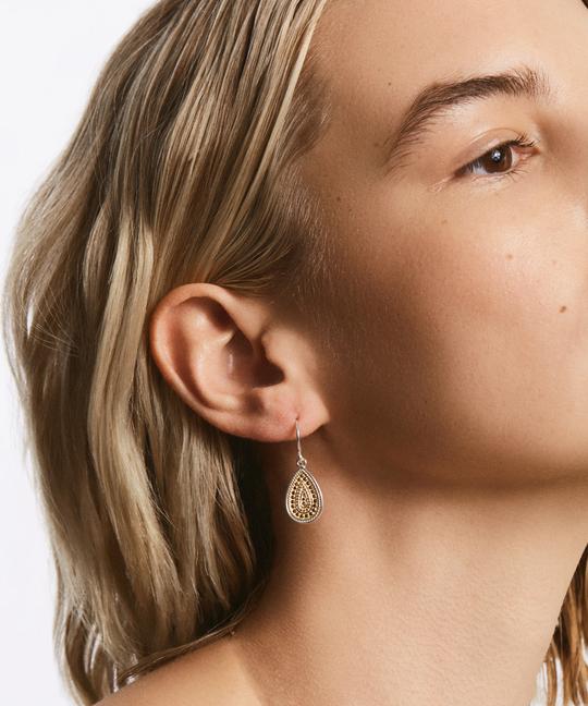 Anna Beck Medium Beaded Teardrop Earrings