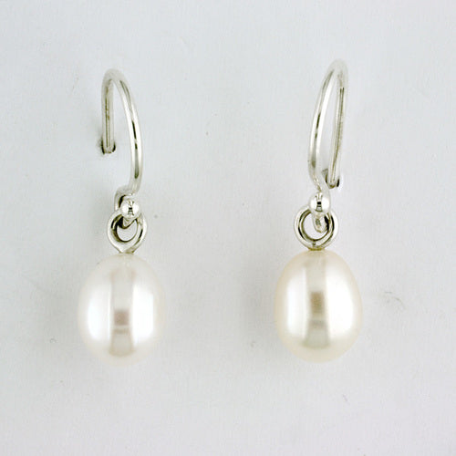 Tom Kruskal Pearl Dangle Earrings