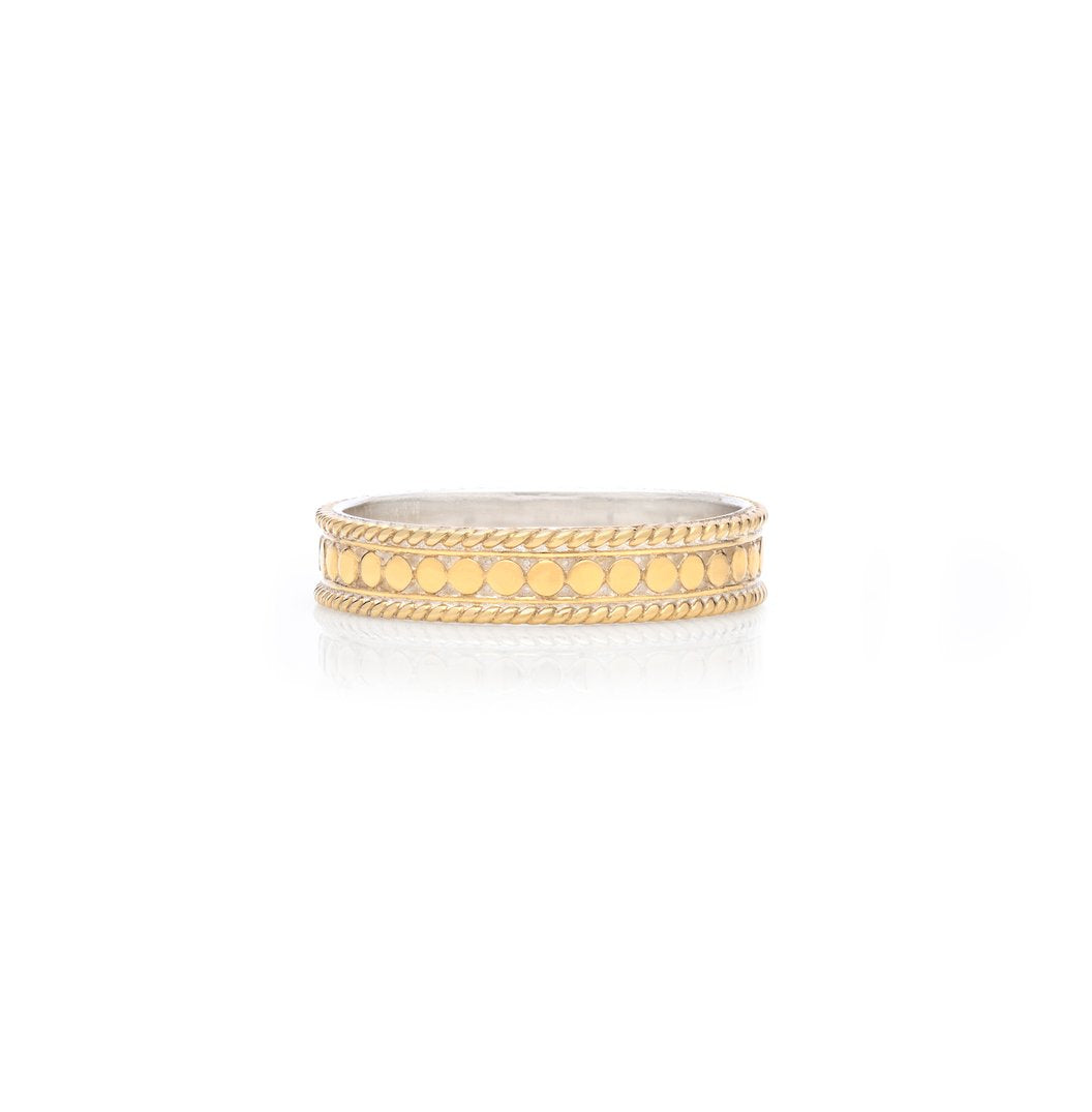 Anna Beck Dotted Stacking Ring - Gold
