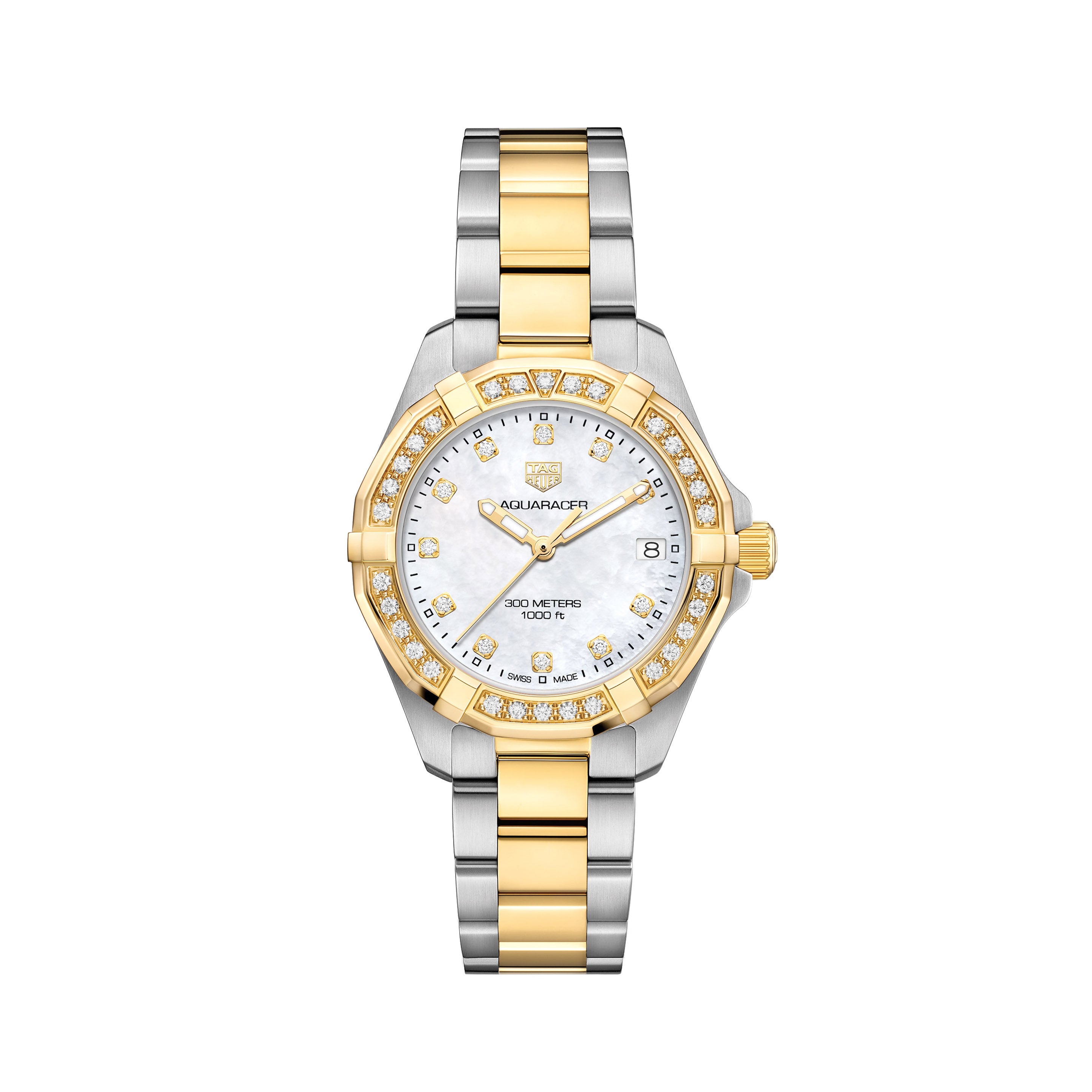 Tag heuer two deals tone women's watches