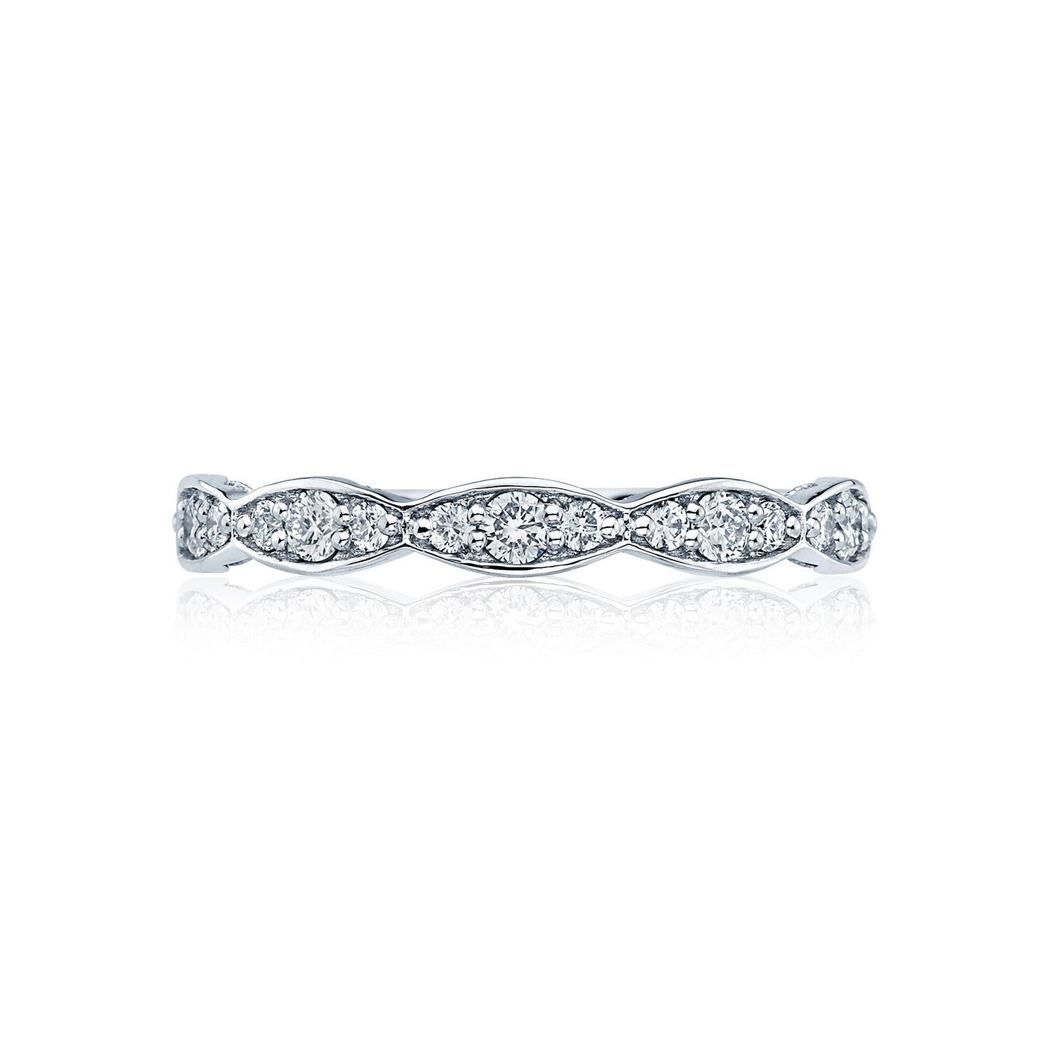 Tacori ribbon wedding discount band
